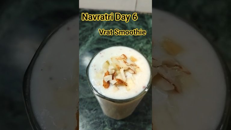 Day 6 Navratri Recipe Falhari Smoothie #viral #shorts #recipe