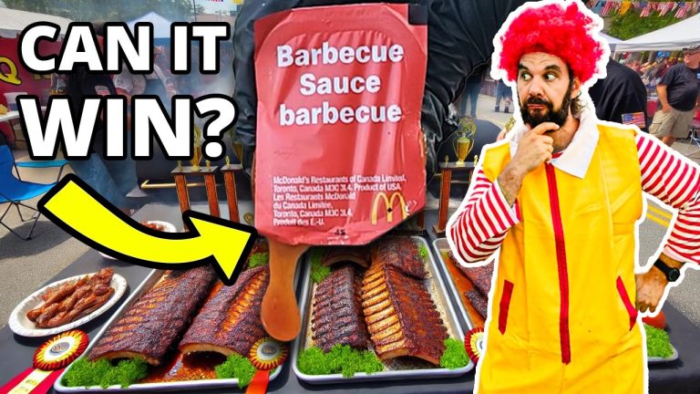 Can McDonald’s BBQ Sauce WIN a BBQ Competition?