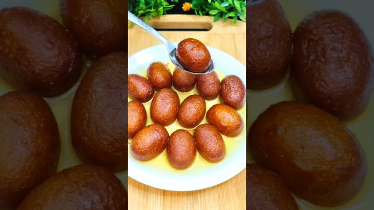 Milk Powder Gulab Jamun | Milk Powder Sweet Recipe #milkbread #bread #gulabjamun #recipe