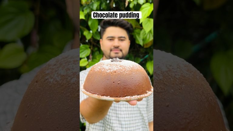 Chocolate pudding recipe || Quick dessert recipe || Evening snack