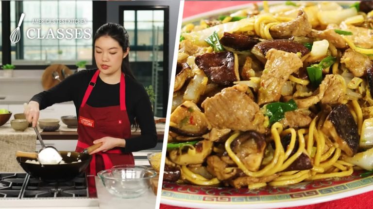 How to Make Pork Lo Mein at Home | ATK Classes