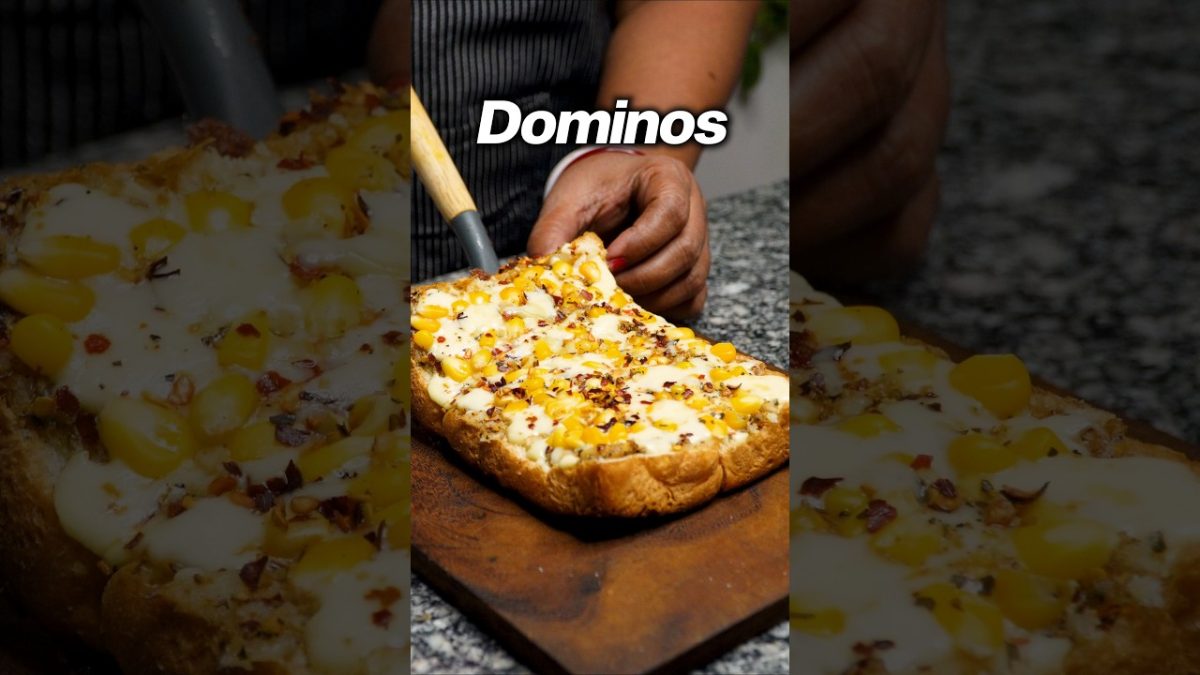 Cheesey Garlic Bread Recipe #shorts #garlicbread #cheese #dominos #bread