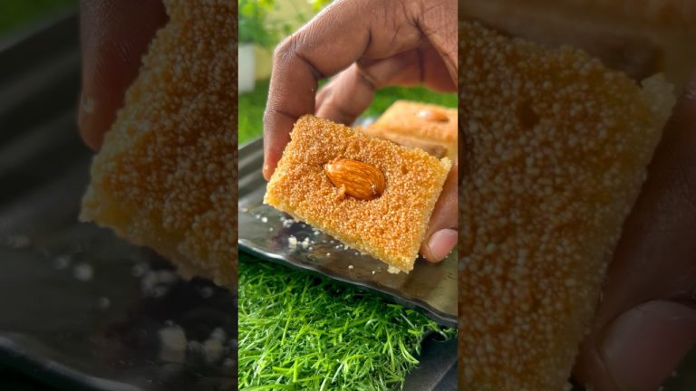 💥💢Quick and easy Turkish Sambali dessert 😋 | Yummy and tasty | Must try recipe 😋#reels #shorts