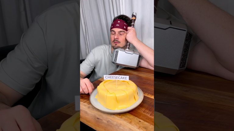 How to make CHEESECAKE from CHOCOLATE cake?😅❤️🧀| CHEFKOUDY