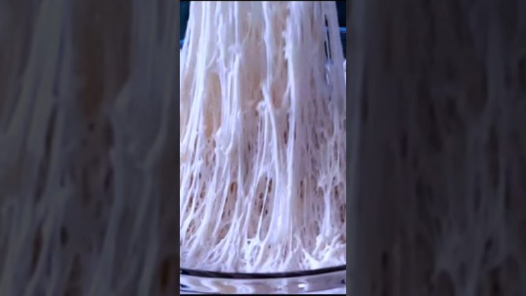 No Knead Bread Recipe | Soft, Fluffy, Airy & Easy Bread You’ll Love! #shorts