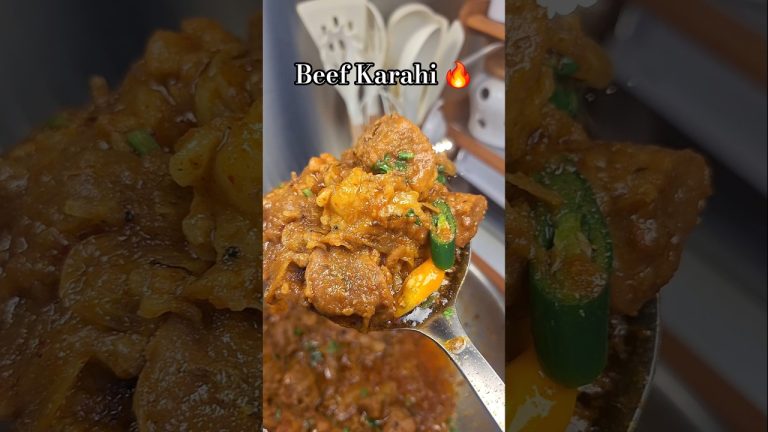Beef Karahi Gosht Recipe #karahigosht #beefkarahi #pakistanifood #viralvideo