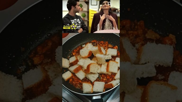 SonamKapoor seyalbread viral recipe#quickandeasy#yummy #shorts#youtubeshorts#subscribe #cookwithurwa