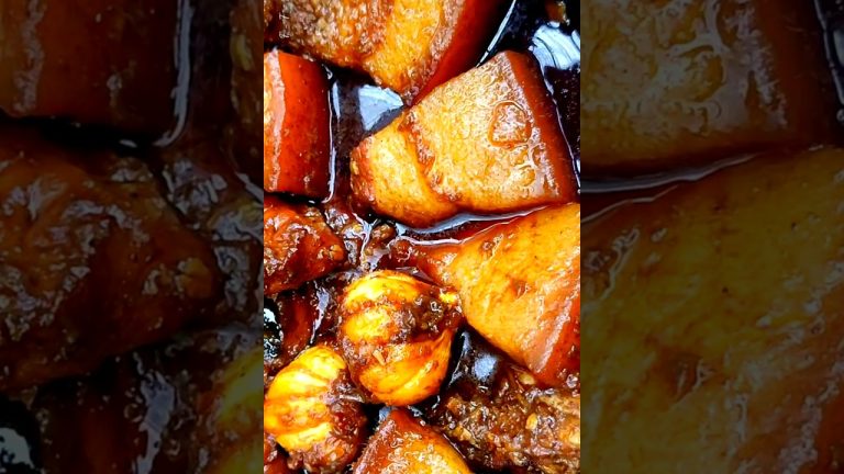 Pork Recipe Village Style || How to Make Pork Curry || Easy & Delicious #pork#porkbelly#shorts