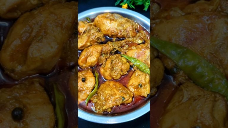 Amazing Chicken Curry Recipe You've Never Tried Before | chicken curry #shorts #aloogosht #chicken