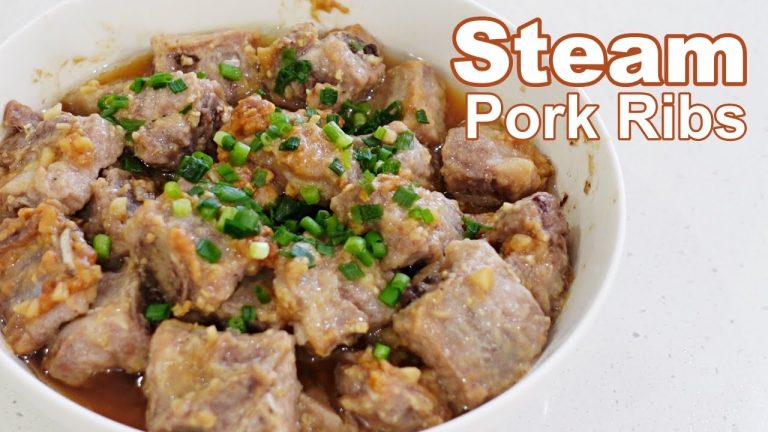 Steamed Miso Pork Ribs | Healthy & Simple Chinese Delicacy | Easy Recipe