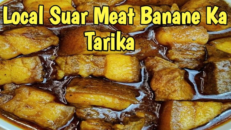Local Spice Suar Ka Meat Kaise Banate Hain | Pork Recipe | Local Pork Recipe Village Style