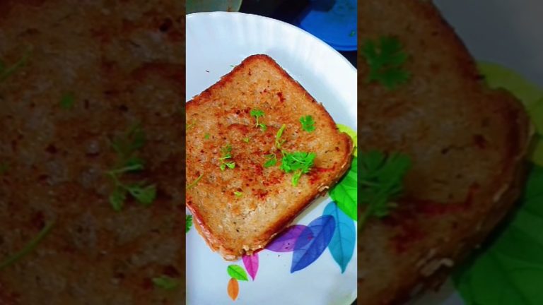 Easy Breakfast Recipe | Easy Toast #shorts #viral #breadrecipe