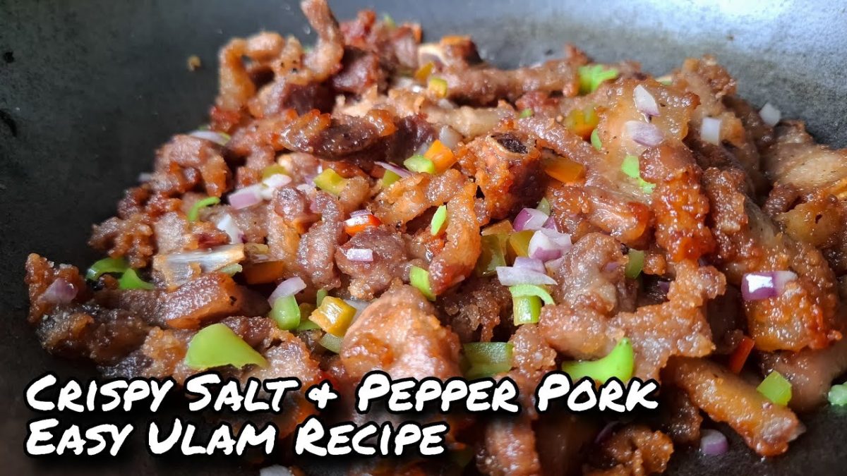 Crispy Salt and Pepper Pork Belly | Another Easy Ulam Recipe!