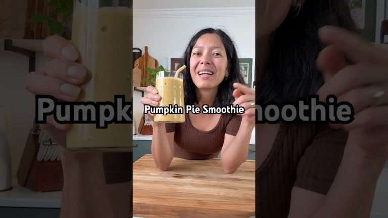 Pumpkin Pie Smoothie