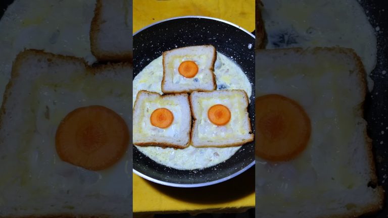 Morning breakfast ideas egg bread #shorts #egg #bread