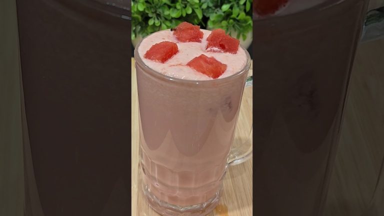 watermelon shake recipe #fruitshake #watermelon #food #shakerecipe