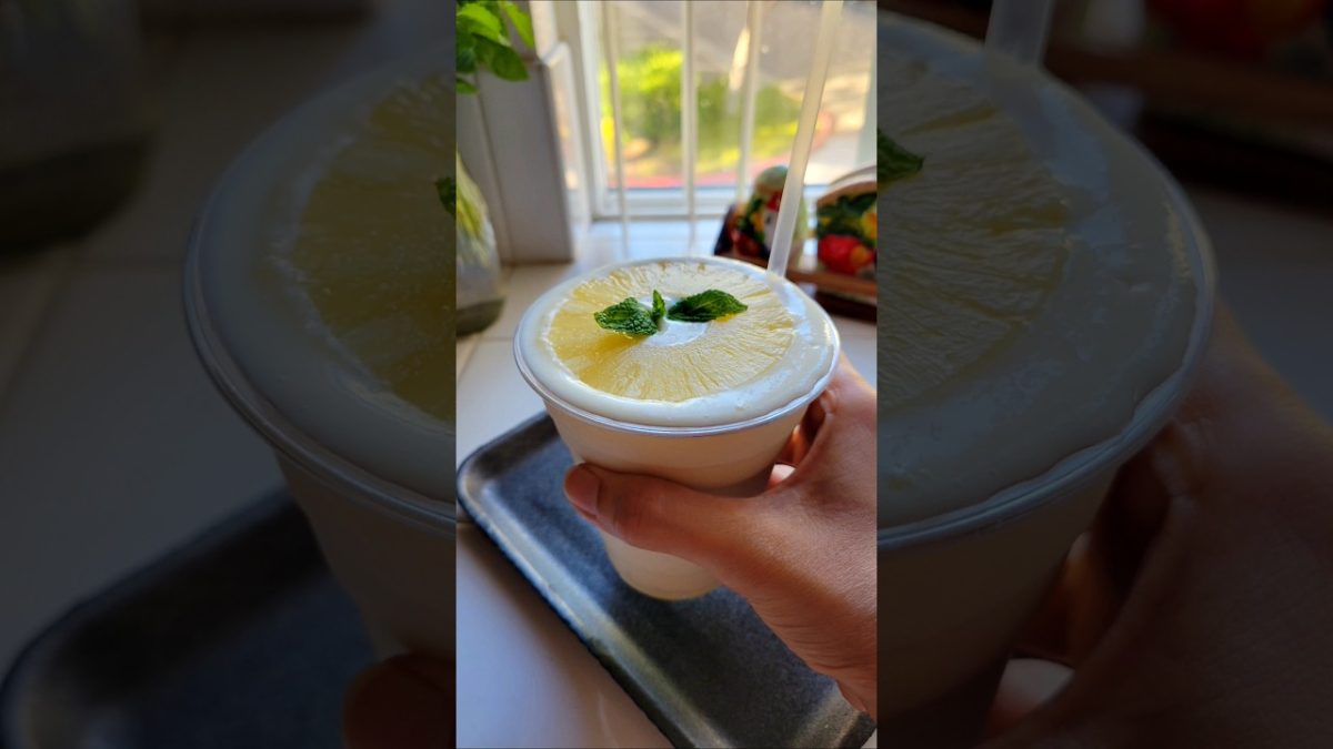 Tropical Pineapple Smoothie | #shorts | @annarecipes