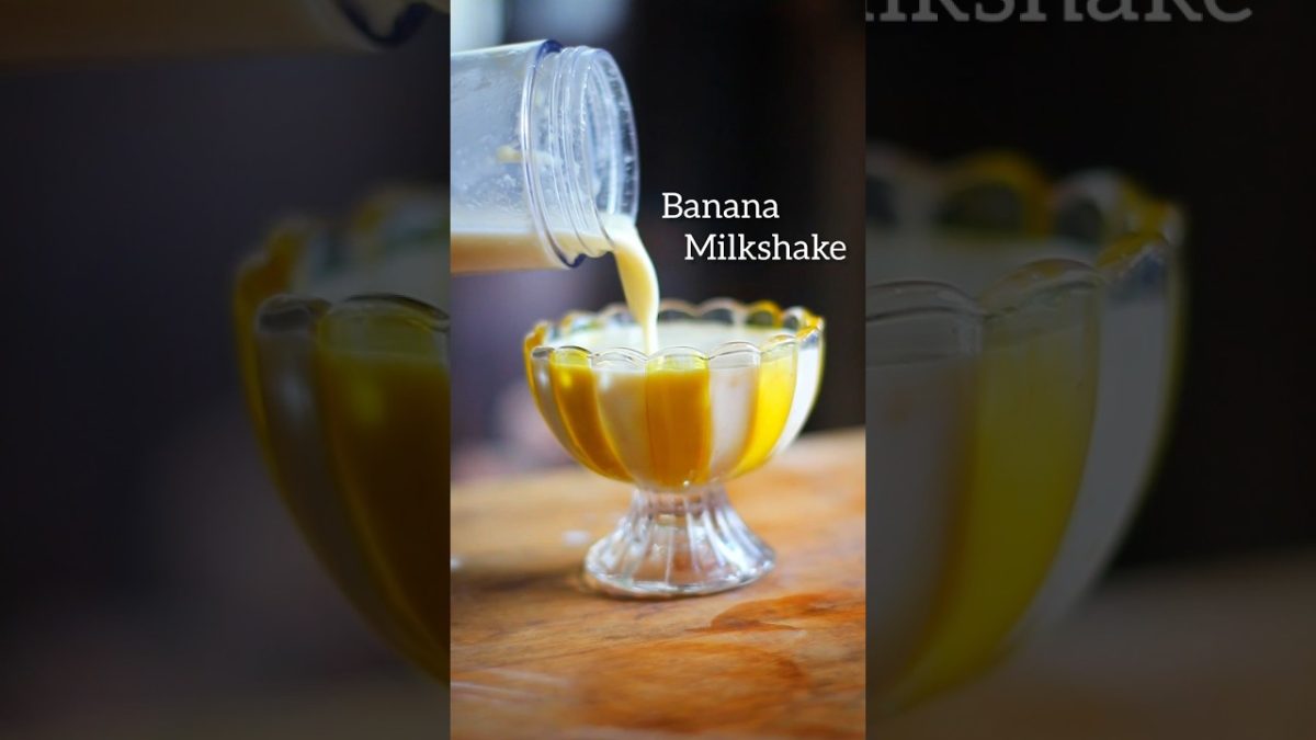 Banana🍌Milkshake #shorts #milkshake #shortvideo
