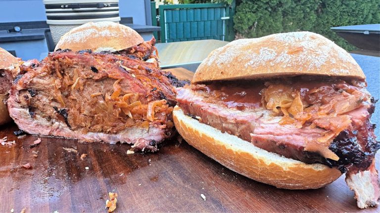 BBQ Fächerbraten vom Smoker