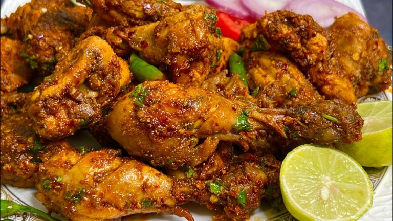 Desi Style Chicken Fry Recipe | Masala Chicken Fry | Quick Chicken Starter Recipe