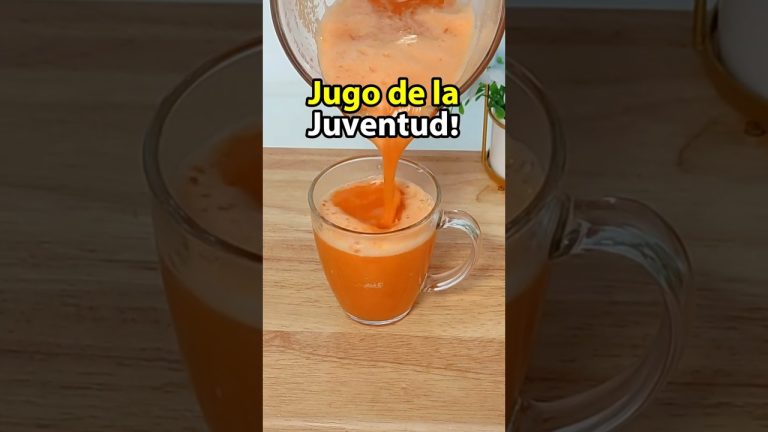 Prepara este Jugo lleno de colágeno 🥤🥕