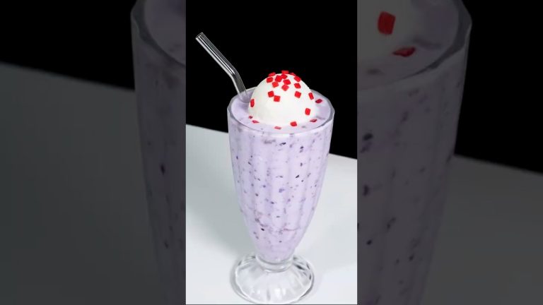 Healthy Jamun Milkshake🥤 #asmr #juice