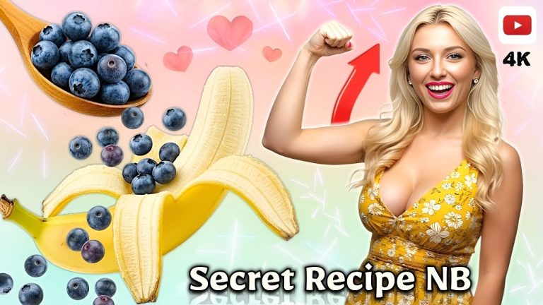 Blueberry Banana Smoothie 💪 Ultimate Energy & Immunity Boost!