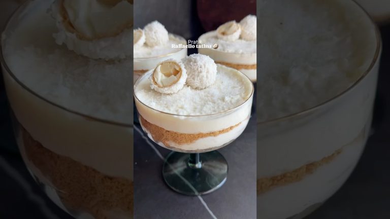 Raffaello dessert recipe #dessert #raffaello #dessertrecipe
