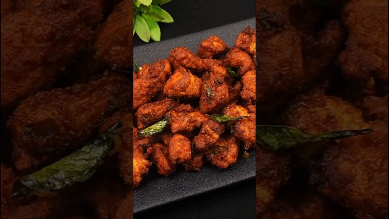 Chicken 65 Recipe | Chicken Fry Recipe | Easy Chicken Starters Recipe | Restaurant Style Chicken 65