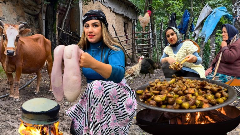 Village Grandma’s Secret Recipe: Clay Pot Bread & Juicy Beef Tongue