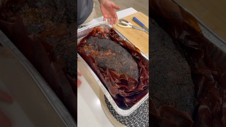 That Brisket Jiggle Says It All 🤤 Smoked to Perfection! #brisket #bbq #perfect #tender #fypシ #nfl