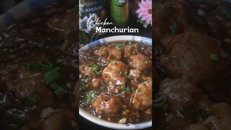 Chicken Manchurian Recipe | Indo-Chinese Chicken Manchurian Gravy