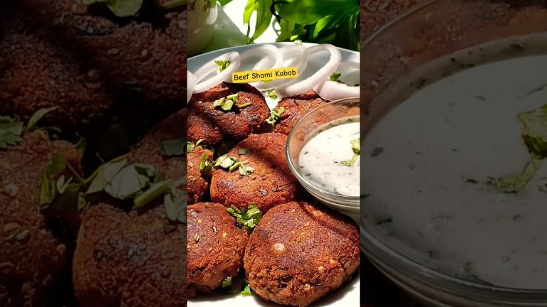 Beef Shami Kabab Racipe#food #recipe #foodie #beefshamikebabrecipe