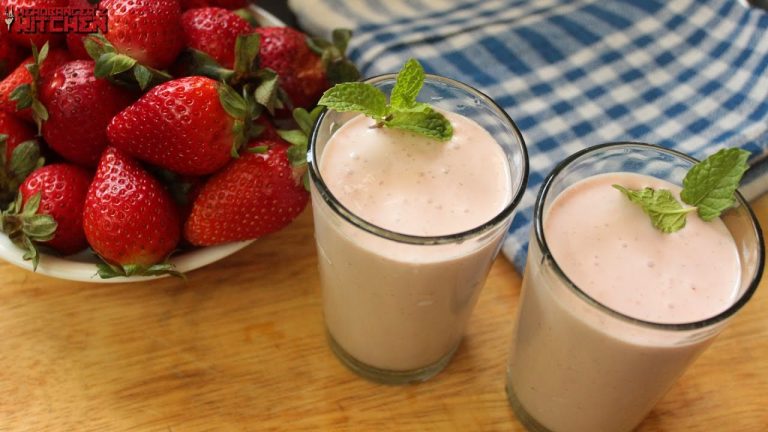 Strawberry & Mint Smoothie | Keto Recipes | Headbanger's Kitchen