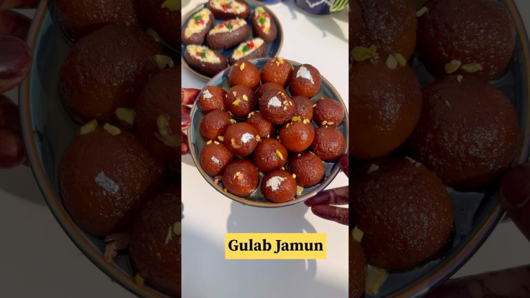 Diwali Special Gulab Jamun Recipe #shorts #dessert #sweet #festival