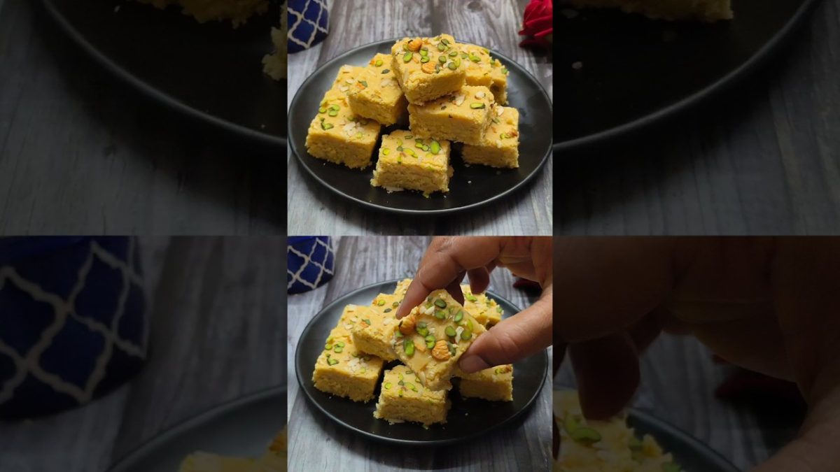 सोचा भी😱 नही था के बिना गैस जलाए भी टेस्टी बन सकती हैं #shorts #sweet #mithai