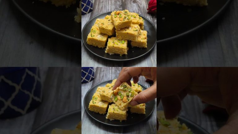 सोचा भी😱 नही था के बिना गैस जलाए भी टेस्टी बन सकती हैं #shorts #sweet #mithai