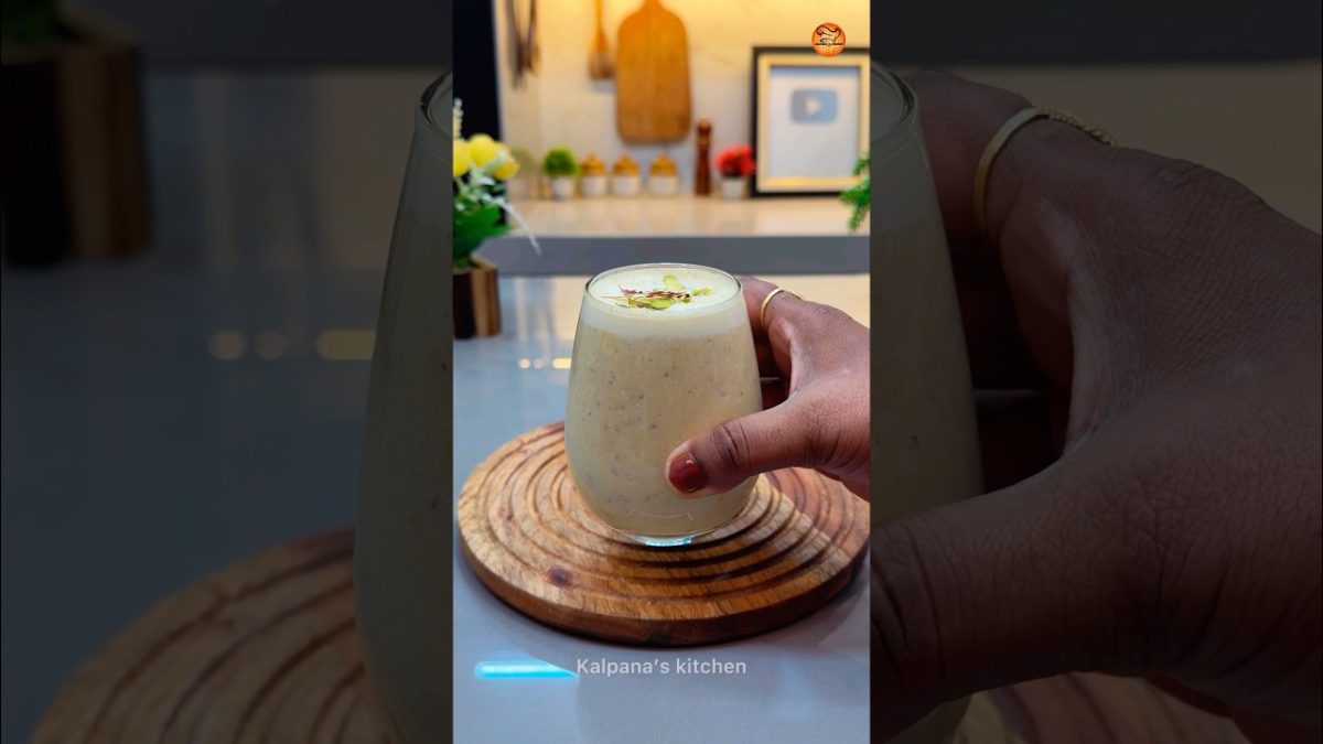 Navratri Special Vrat Smoothie 😍😍❤️❤️… #shorts #smoothie #viral #kalpanaskitchen