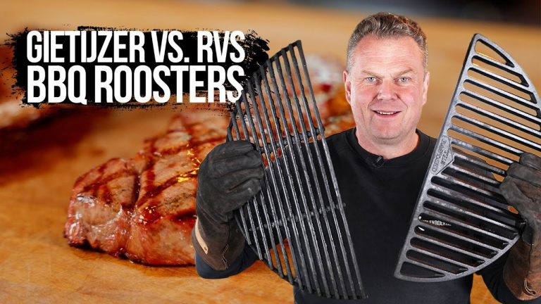 Gietijzer vs. RVS BBQ roosters – Zo grill je de BESTE Steaks! 🥩🔥