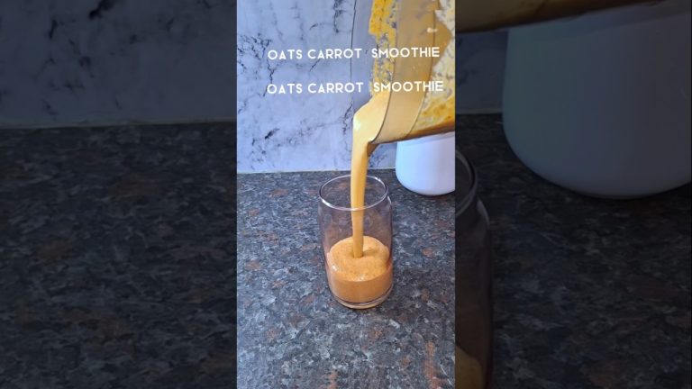 Easy carrot smoothie recipes #carrotsmoothie