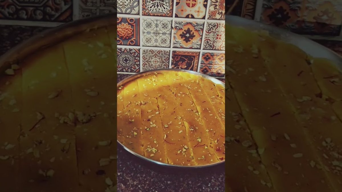 keshr Barfi sweet Recipe | @sheelakirasoivlog