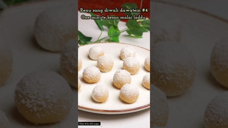 one minute besan malai laddu new sweet recipe|sweet recipes|besan laddu|sweet recipes| #ladoos