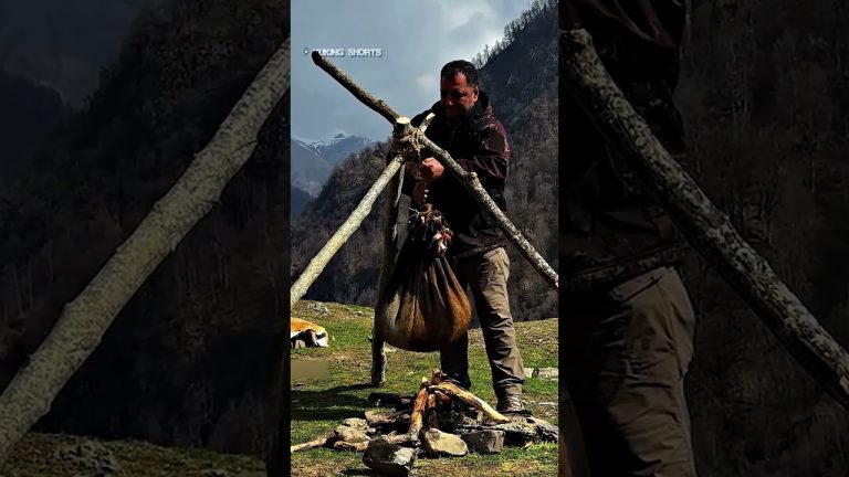 🔥 Ancient Cooking Techniques – ASMR Nature Cooking