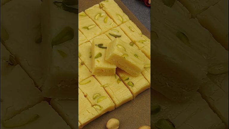 Ice Cream Burfi Recipe | Easy Burfi Recipe | Diwali Recipes | Diwali Sweets Recipe | Easy Sweets