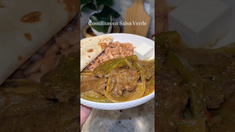 Costillitas en Salsa Verde 😋• Las mejores costillas