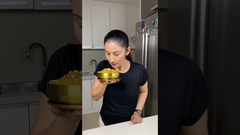 Moong Dal Halwa – ख़ुशबू आ रही है ना ? 😁 Coming Soon। #Shorts #short #shortsvideo | Chef Meghna