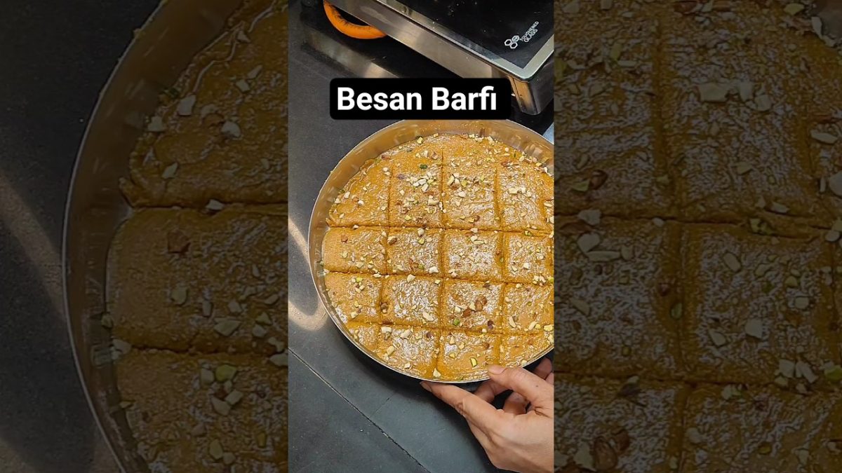 “Besan Barfi Recipe That Everyone Will Ask For 😍 | Diwali Special Sweet!”