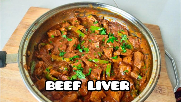 How To Cook Soft & Juicy Beef Liver Recipe/Easy and Delicious | Kenyan Dinner Ideas