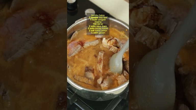 Resep Semur Panggang