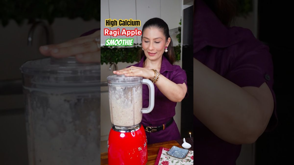Ragi Apple Smoothie: The High-Calcium Drink for Strong Bones & Easy Weight Loss!